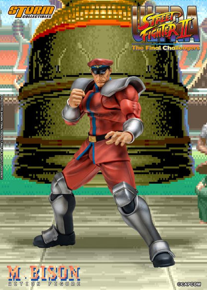 PRE-ORDER - Ultra Street Fighter II: The Final Challengers M. Bison 1/12 Scale Action Figure