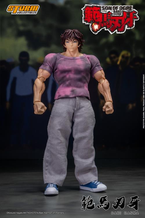 Pre-Order - Baki Hanma: Son of Ogre Baki Hanma 1/12 Scale Action Figure