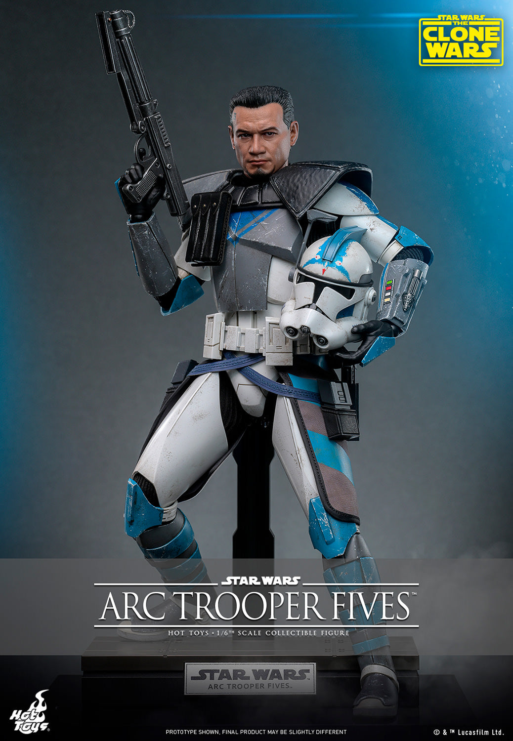 PRE-ORDER: Star Wars: The Clone Wars TMS132 Arc Trooper Fives 1/6th Scale Collectible Figure