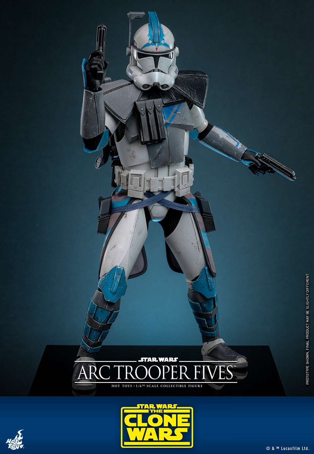 PRE-ORDER: Star Wars: The Clone Wars TMS132 Arc Trooper Fives 1/6th Scale Collectible Figure