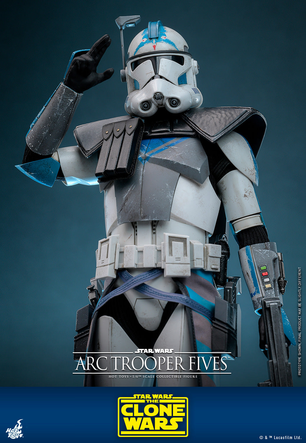 PRE-ORDER: Star Wars: The Clone Wars TMS132 Arc Trooper Fives 1/6th Scale Collectible Figure