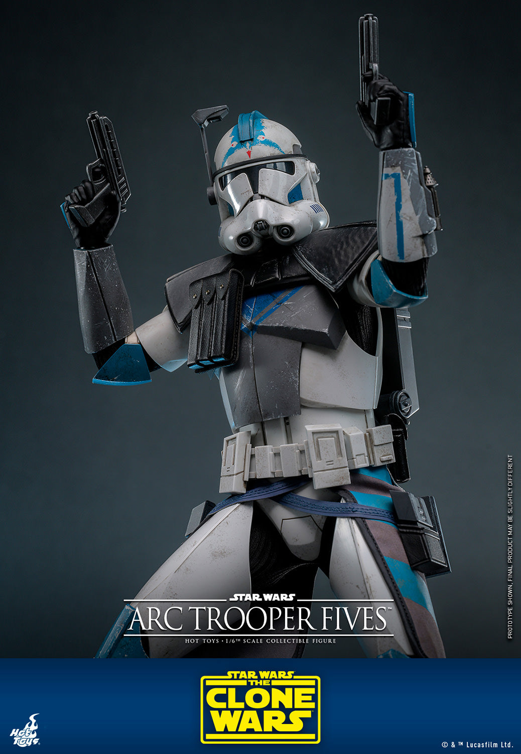 PRE-ORDER: Star Wars: The Clone Wars TMS132 Arc Trooper Fives 1/6th Scale Collectible Figure