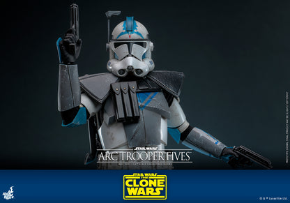 PRE-ORDER: Star Wars: The Clone Wars TMS132 Arc Trooper Fives 1/6th Scale Collectible Figure