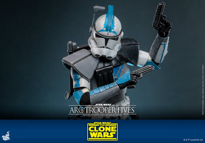 PRE-ORDER: Star Wars: The Clone Wars TMS132 Arc Trooper Fives 1/6th Scale Collectible Figure