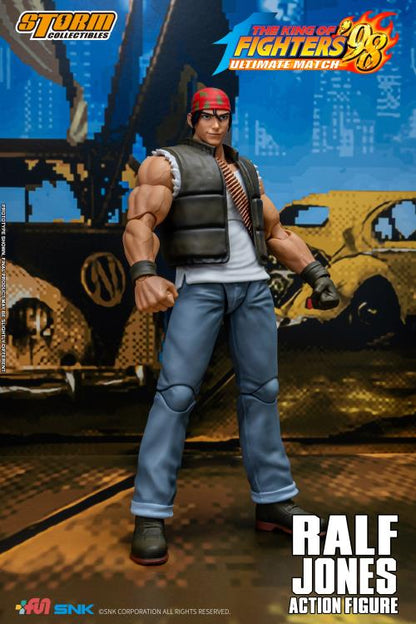 PRE-ORDER - The King of Fighters '98 Ultimate Match Ralf Jones 1/12 Scale Action Figure