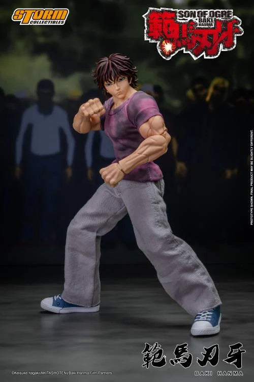 Pre-Order - Baki Hanma: Son of Ogre Baki Hanma 1/12 Scale Action Figure