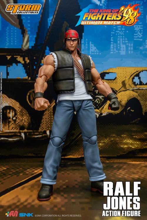 PRE-ORDER - The King of Fighters '98 Ultimate Match Ralf Jones 1/12 Scale Action Figure