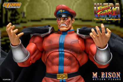 PRE-ORDER - Ultra Street Fighter II: The Final Challengers M. Bison 1/12 Scale Action Figure