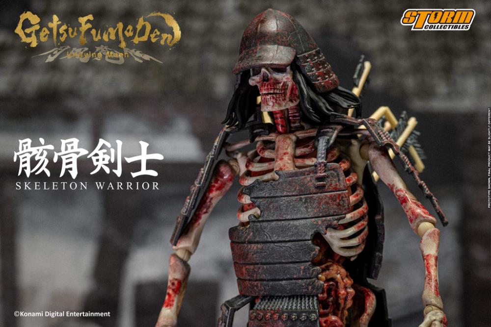 Getsu Fuma Den: Undying Moon Skeleton Warrior 1/12 Scale Figure Two-Pack