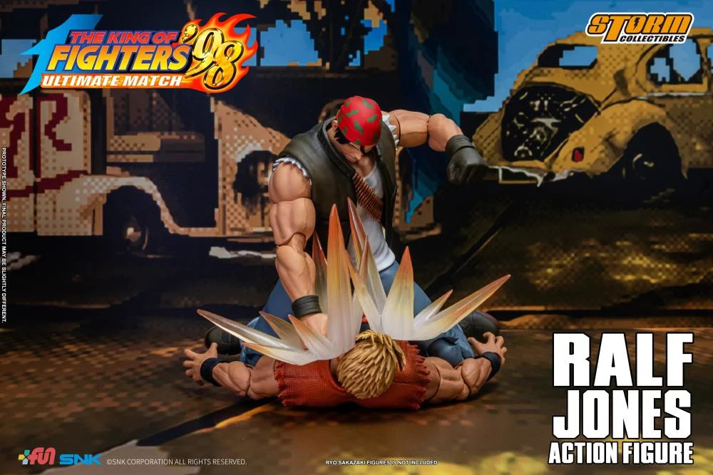 PRE-ORDER - The King of Fighters '98 Ultimate Match Ralf Jones 1/12 Scale Action Figure