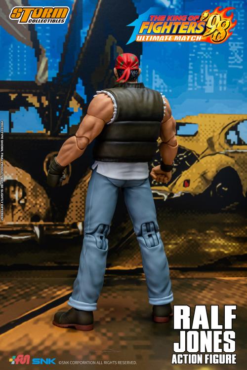 PRE-ORDER - The King of Fighters '98 Ultimate Match Ralf Jones 1/12 Scale Action Figure