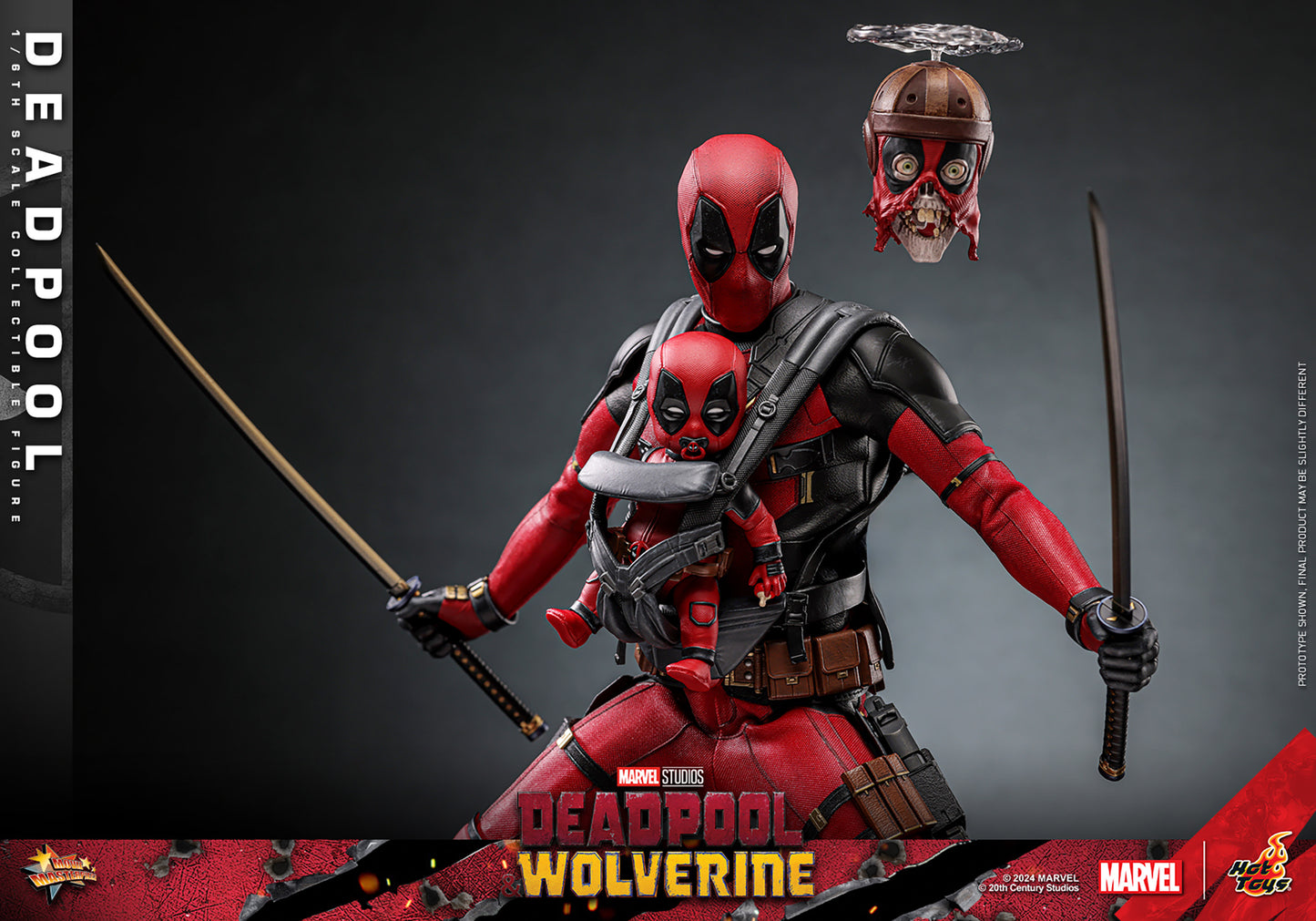 Pre-Order - Deadpool & Wolverine MMS746 Deadpool 1/6th Scale Collectible Figure