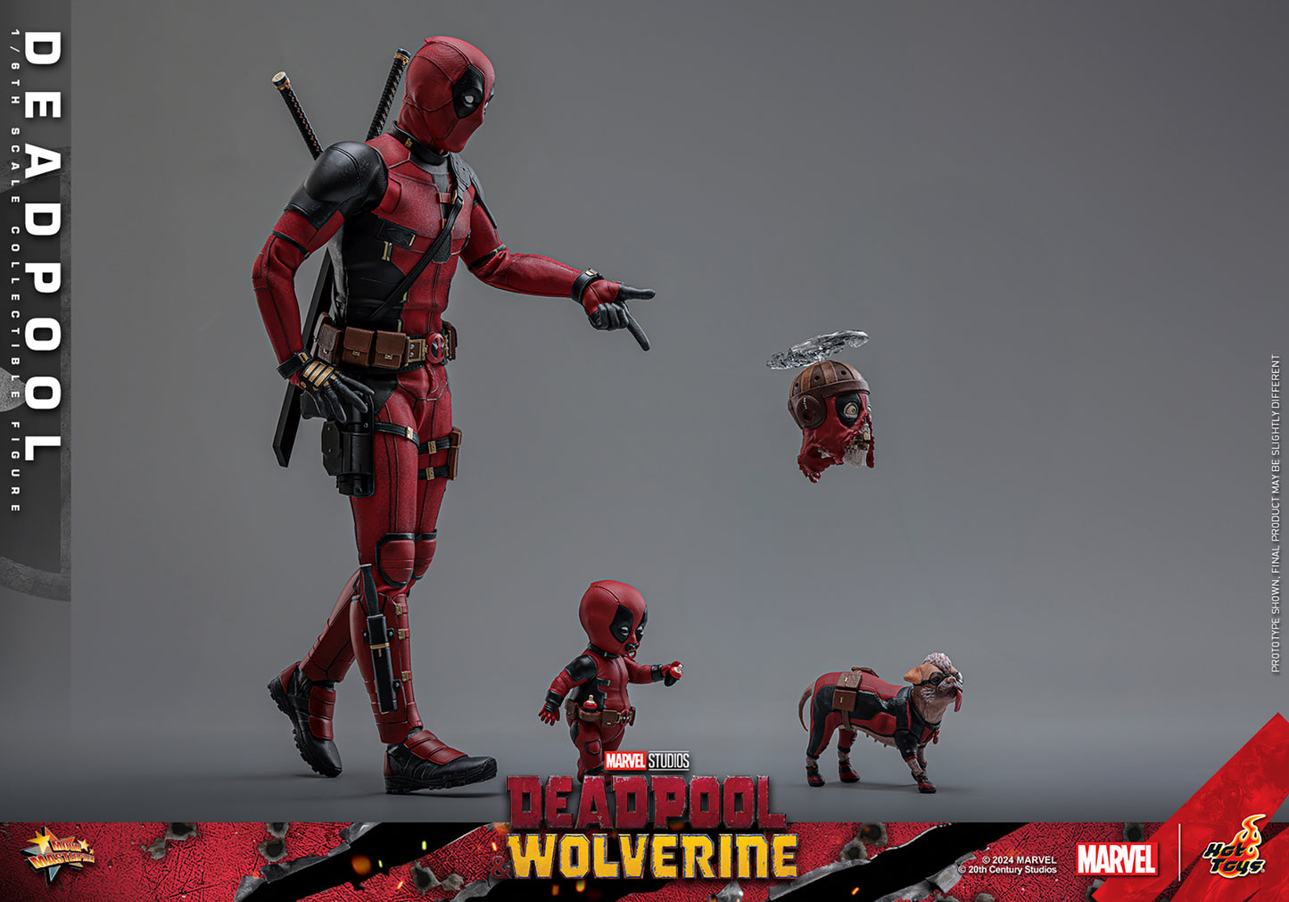 Pre-Order - Deadpool & Wolverine MMS746 Deadpool 1/6th Scale Collectible Figure