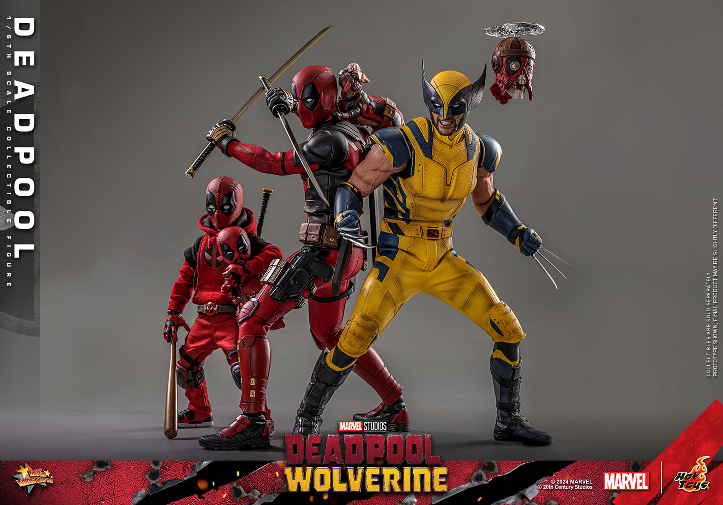 Pre-Order - Deadpool & Wolverine MMS746 Deadpool 1/6th Scale Collectible Figure