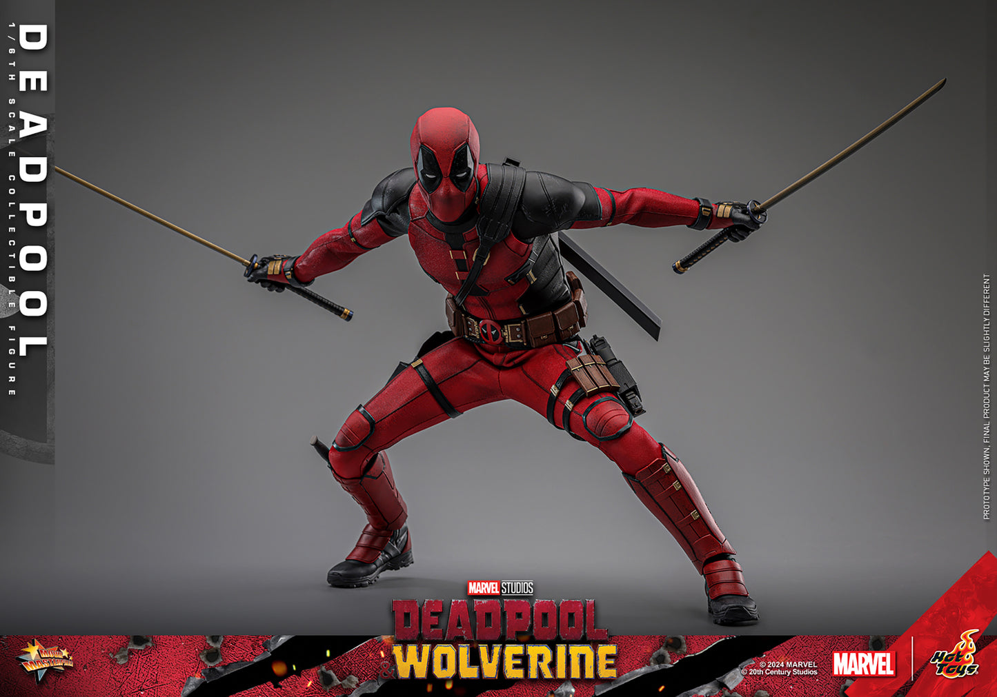 Pre-Order - Deadpool & Wolverine MMS746 Deadpool 1/6th Scale Collectible Figure