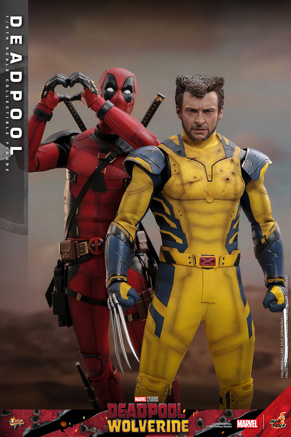 Pre-Order - Deadpool & Wolverine MMS746 Deadpool 1/6th Scale Collectible Figure