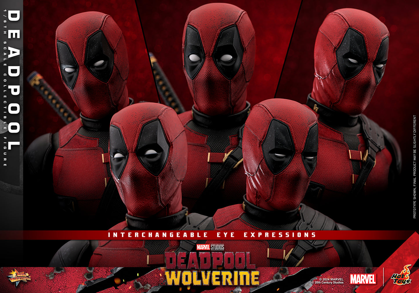 Pre-Order - Deadpool & Wolverine MMS746 Deadpool 1/6th Scale Collectible Figure