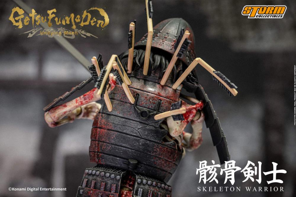 Getsu Fuma Den: Undying Moon Skeleton Warrior 1/12 Scale Figure Two-Pack