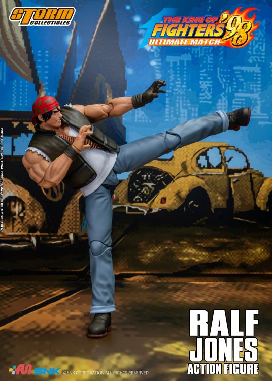 PRE-ORDER - The King of Fighters '98 Ultimate Match Ralf Jones 1/12 Scale Action Figure