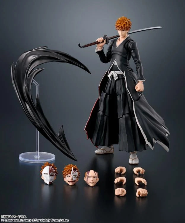 PRE-ORDER - Bleach S.H.Figuarts Ichigo Kurosaki (Getsugatensho Ver.) Action Figure