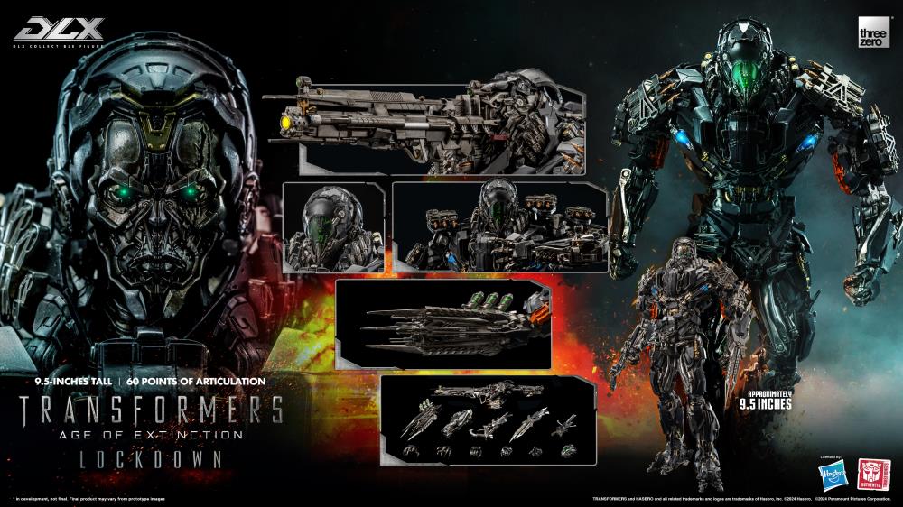 PRE-ORDER - Transformers: Age of Extinction DLX Scale Collectible Series Lockdown Action Figure