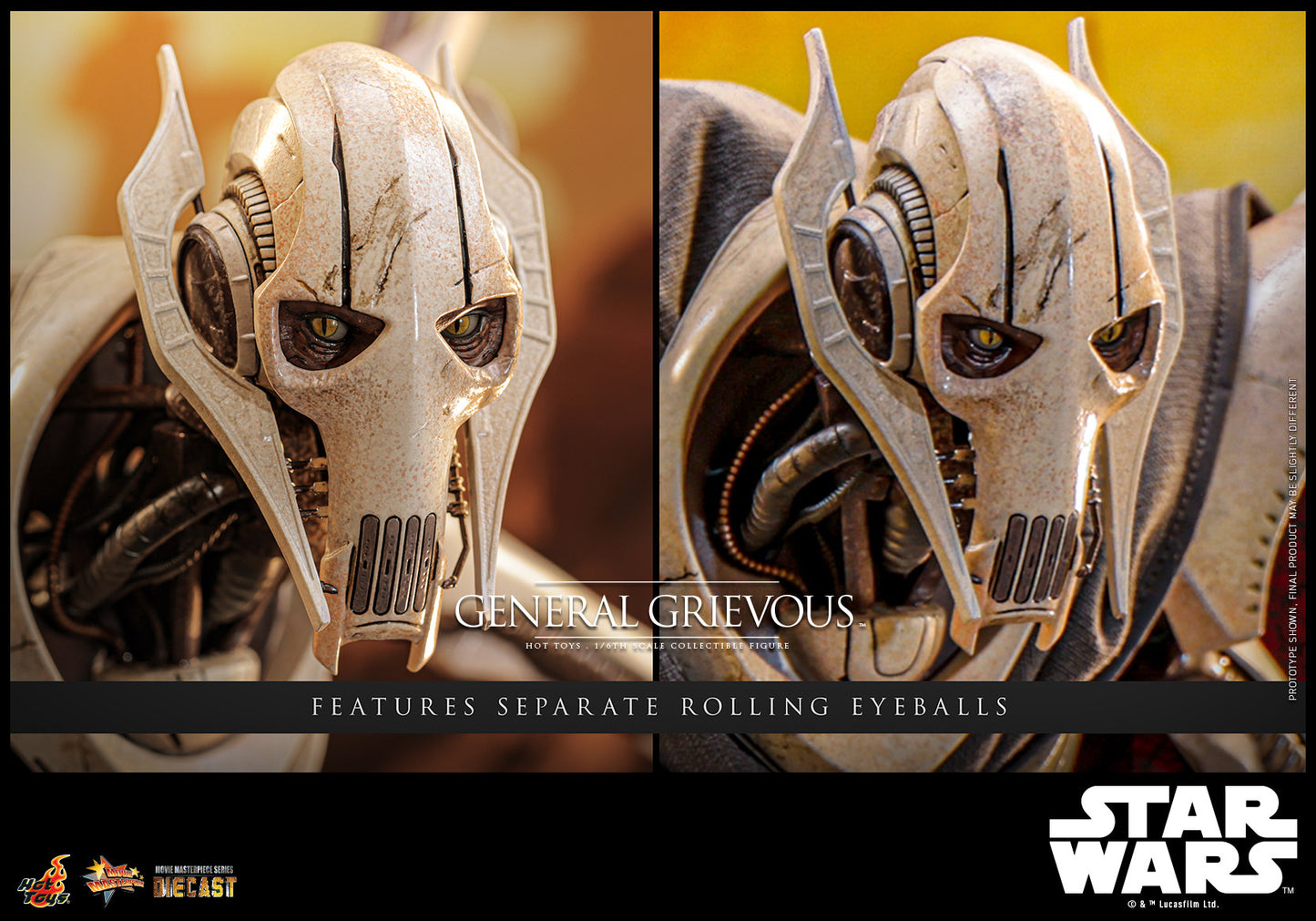 Pre-Order - Star Wars: Revenge of the Sith MMS760D67 General Grievous 1/6th Scale Collectible Figure