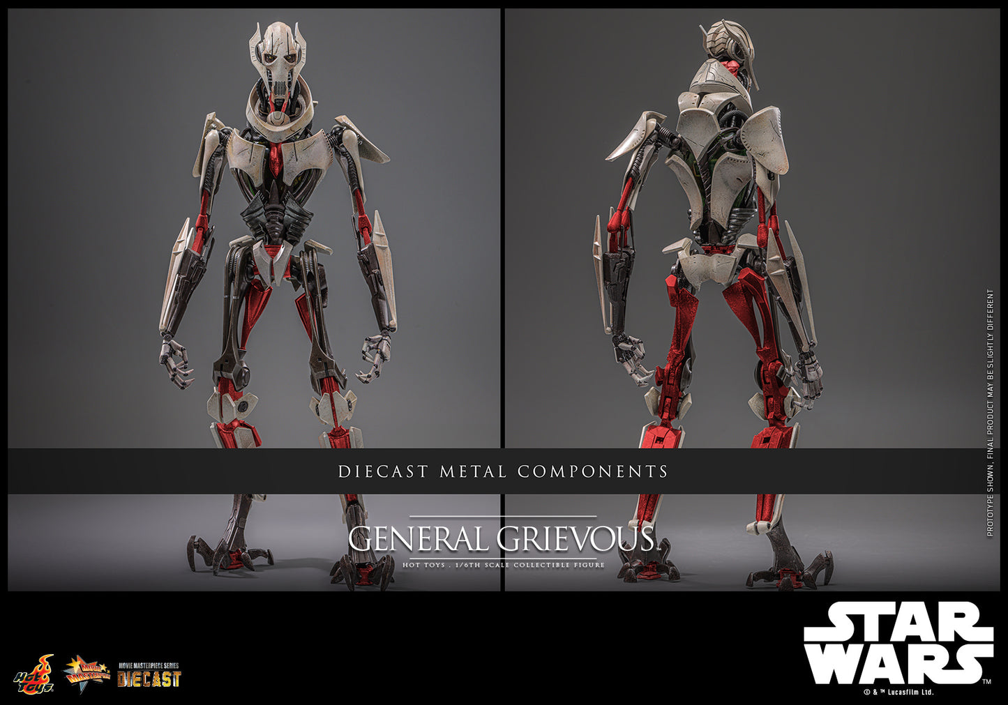 Pre-Order - Star Wars: Revenge of the Sith MMS760D67 General Grievous 1/6th Scale Collectible Figure