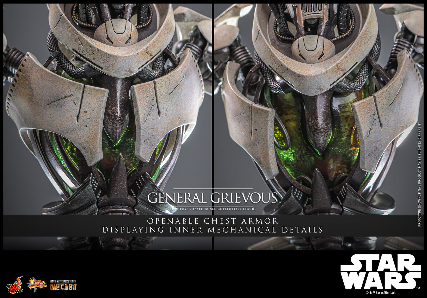 Pre-Order - Star Wars: Revenge of the Sith MMS760D67 General Grievous 1/6th Scale Collectible Figure