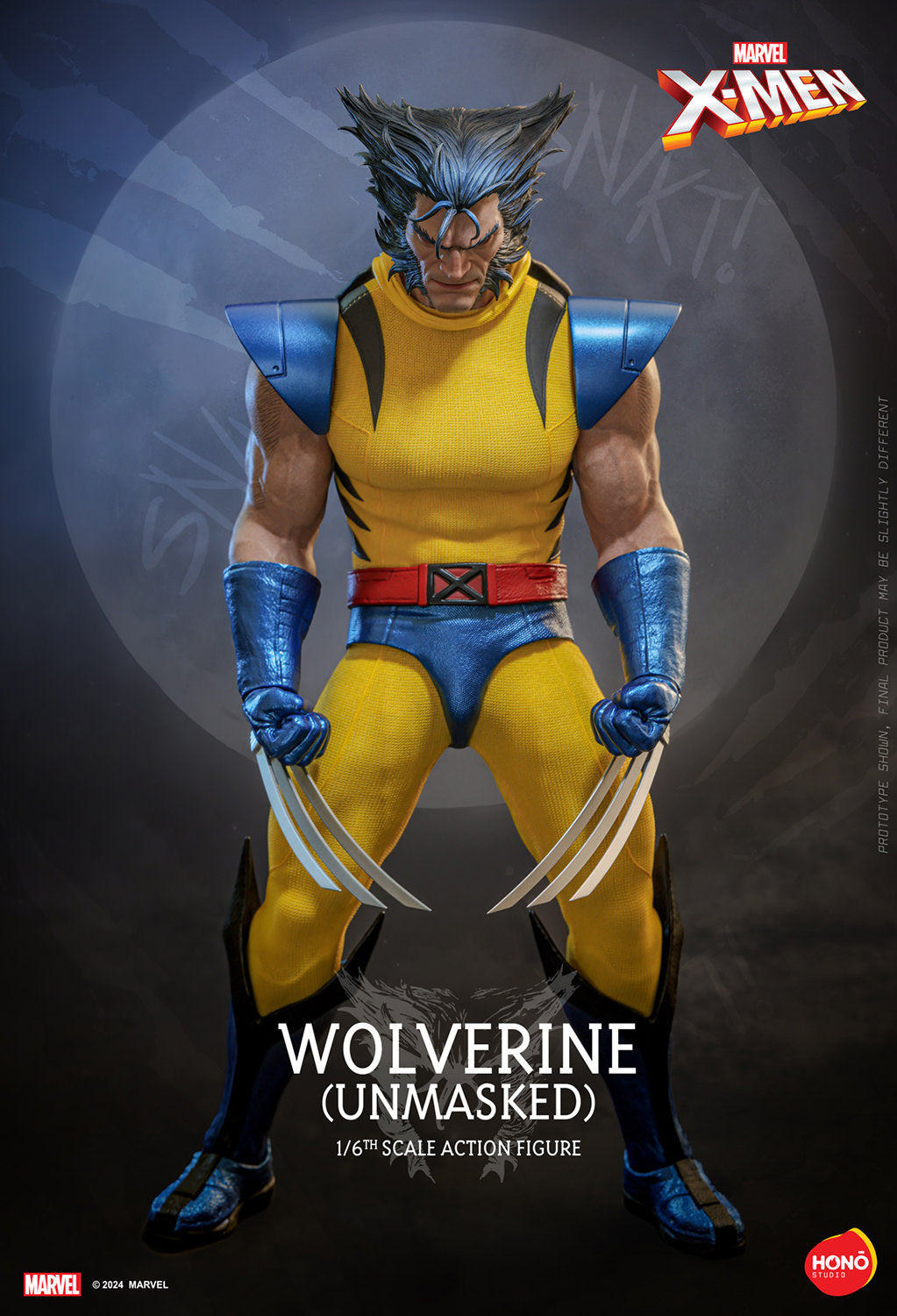 Pre-Order - X-Men HS06 Wolverine Unmasked 1/6th Scale Collectible Figure