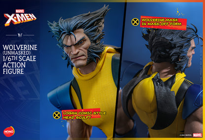 Pre-Order - X-Men HS06 Wolverine Unmasked 1/6th Scale Collectible Figure