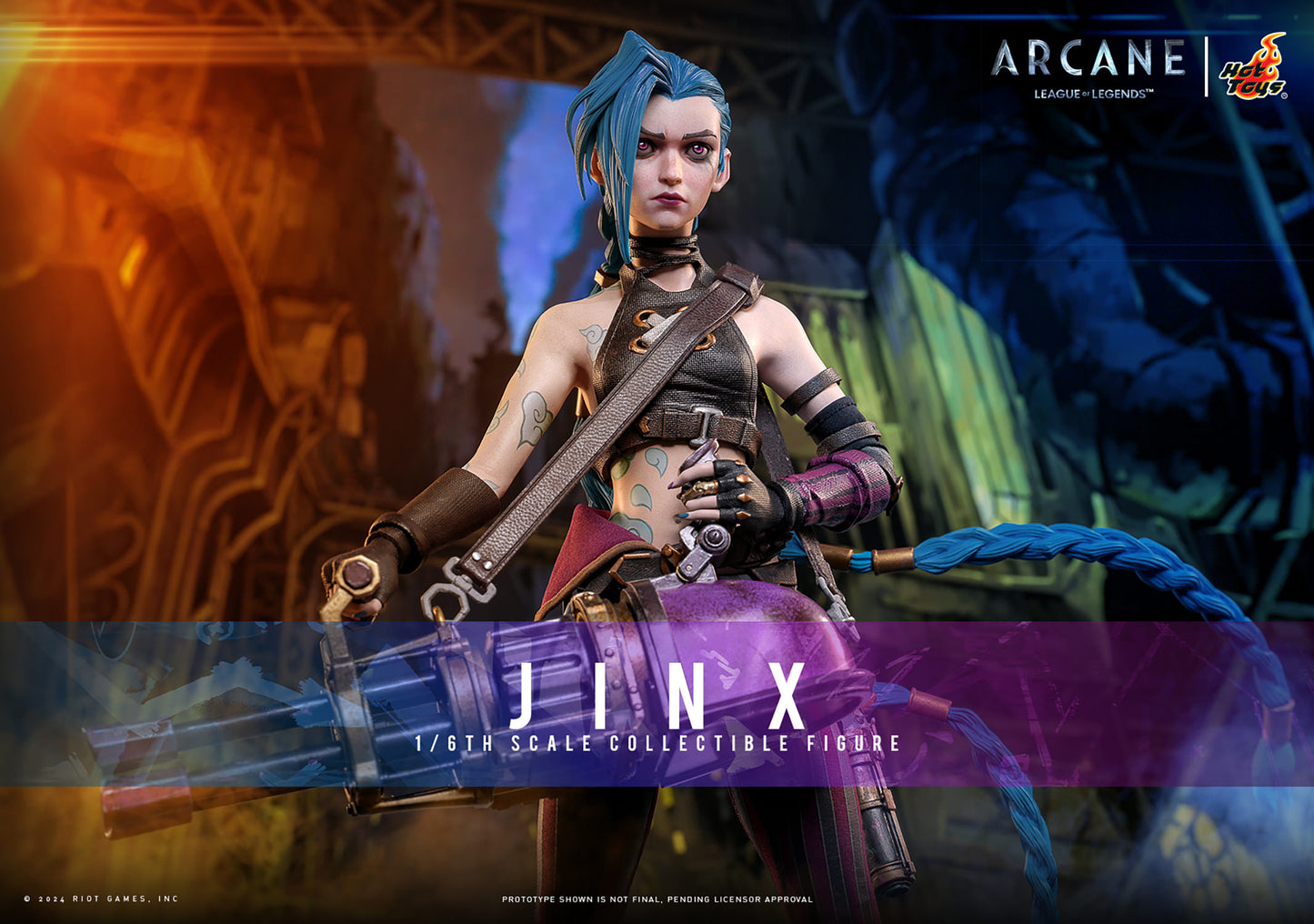 Pre-Order - Arcane TMS137 Jinx 1/6th Scale Collectible Figure