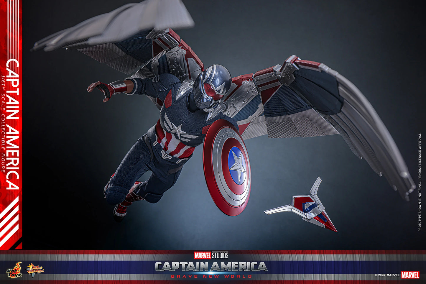 Pre-Order - Captain America MMS779 1/6th Scale Action Figure