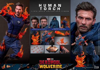 Pre-Order - Deadpool & Wolverine MMS789 Human Torch 1/6th Scale Collectible Figure