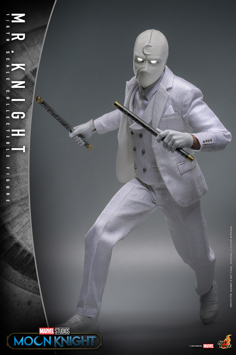 Pre-Order -Moon Knight TMS139 Mr. Knight 1/6th Scale Collectible Figure