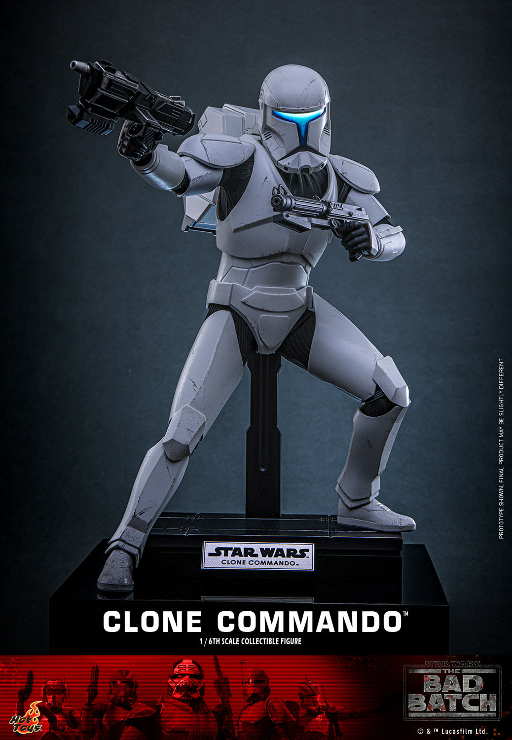 Pre-Order - Star Wars: The Bad Batch TMS131 Clone Commando 1/6th Scale Collectible Figure