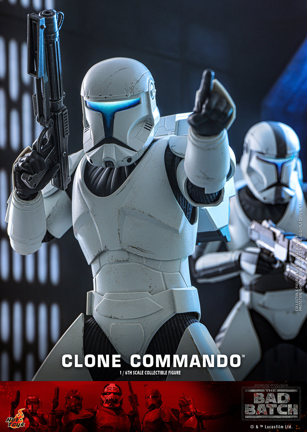 Pre-Order - Star Wars: The Bad Batch TMS131 Clone Commando 1/6th Scale Collectible Figure