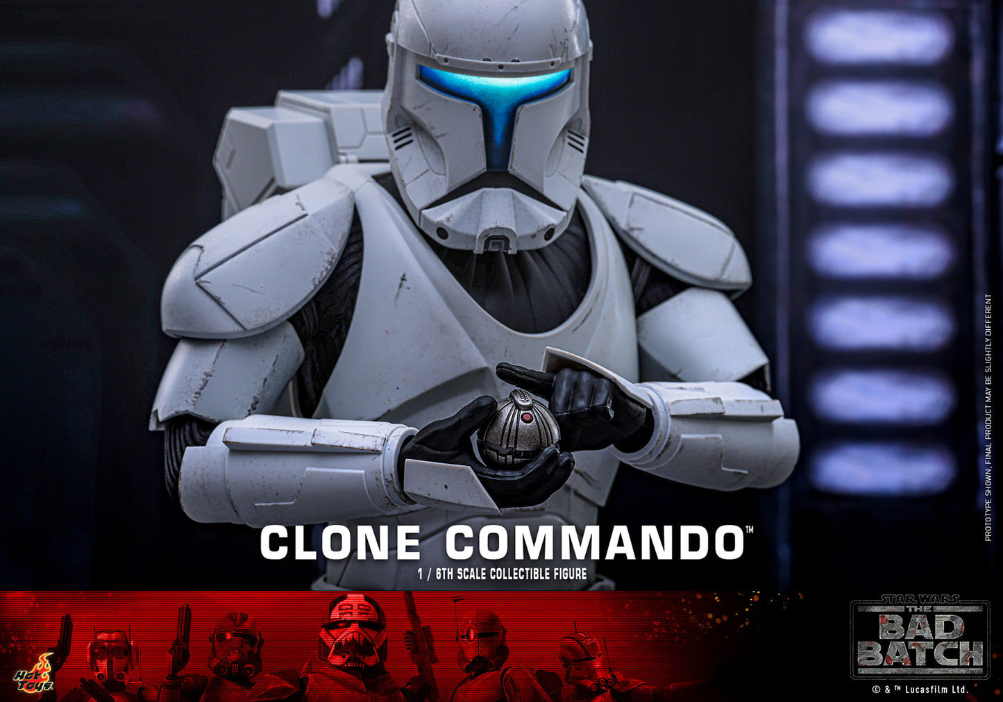 Pre-Order - Star Wars: The Bad Batch TMS131 Clone Commando 1/6th Scale Collectible Figure