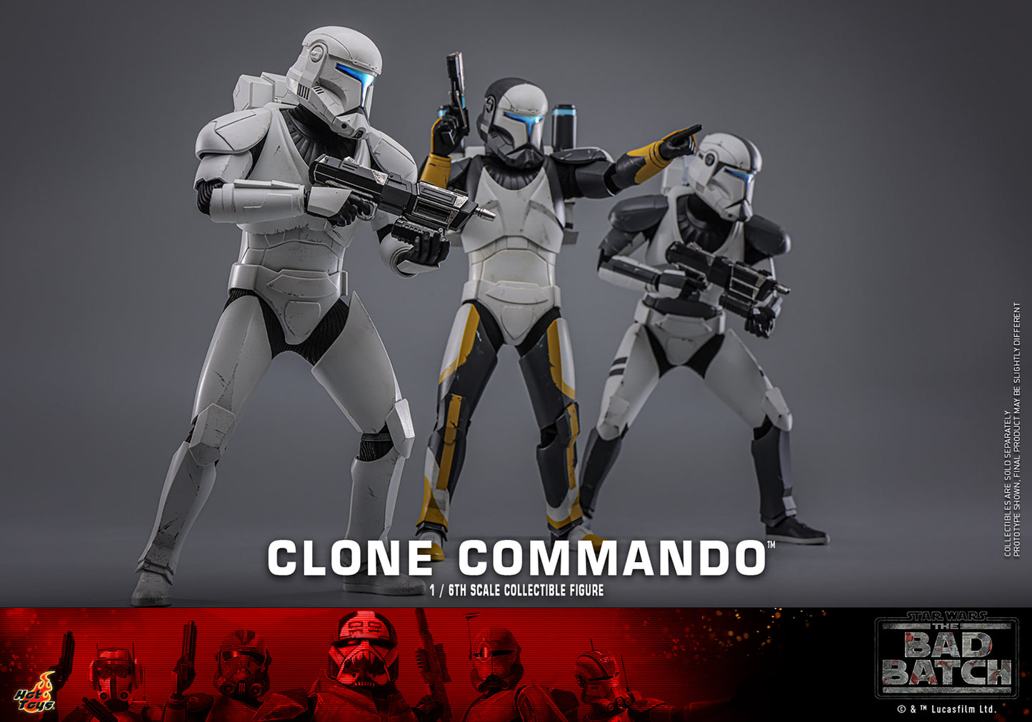 Pre-Order - Star Wars: The Bad Batch TMS131 Clone Commando 1/6th Scale Collectible Figure