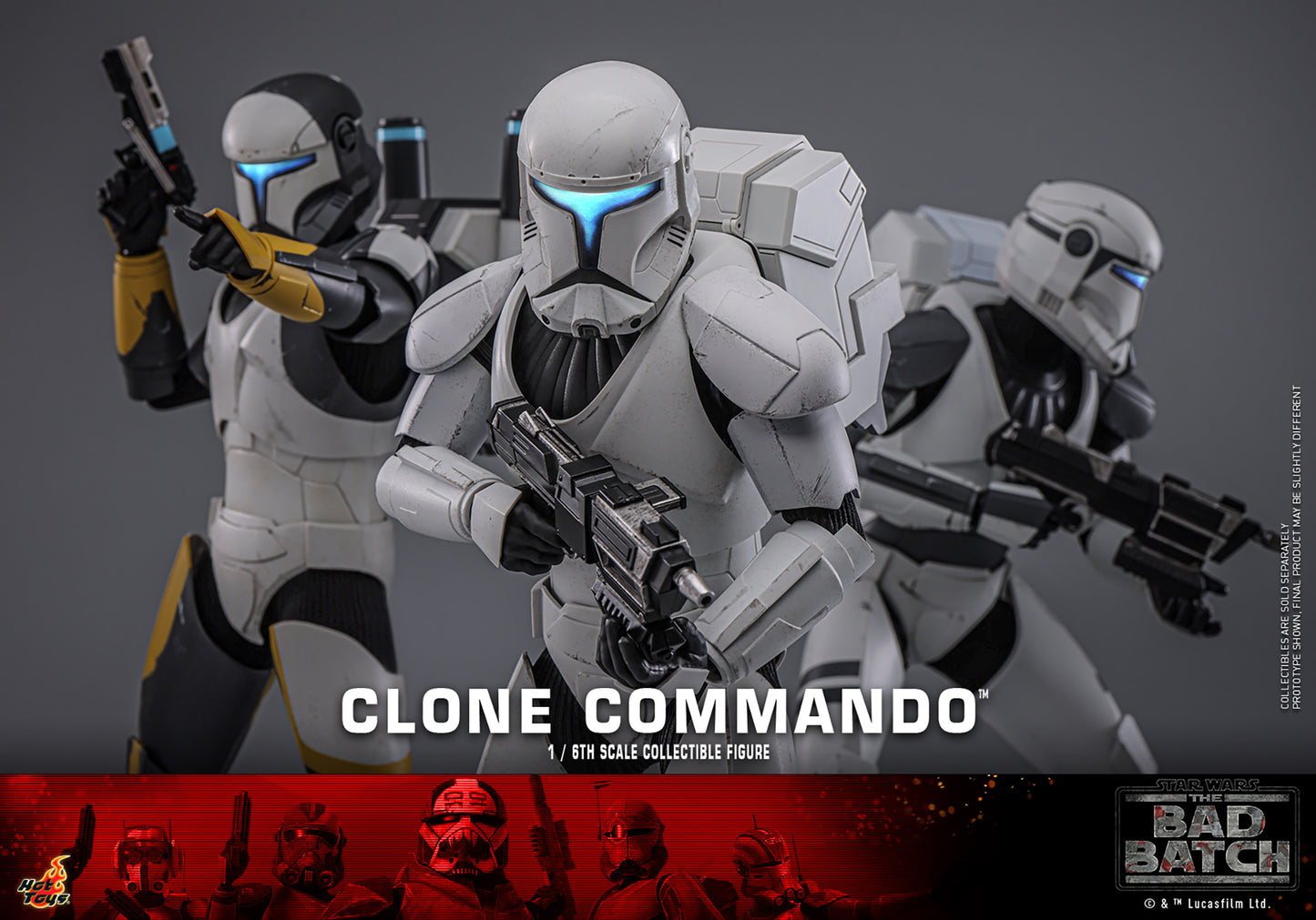 Pre-Order - Star Wars: The Bad Batch TMS131 Clone Commando 1/6th Scale Collectible Figure