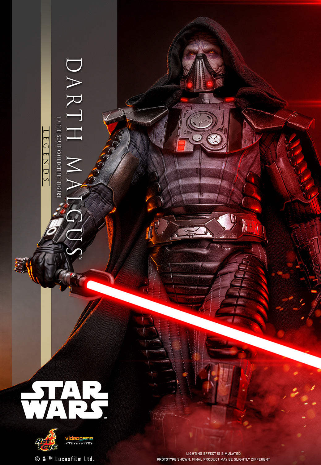 Pre-Order - Star Wars: The Old Republic VGM70 Darth Malgus 1/6th Scale Collectible Figure