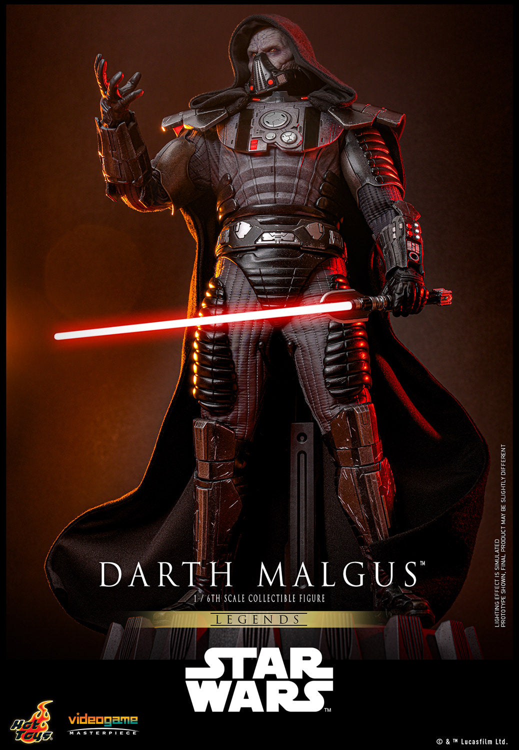 Pre-Order - Star Wars: The Old Republic VGM70 Darth Malgus 1/6th Scale Collectible Figure