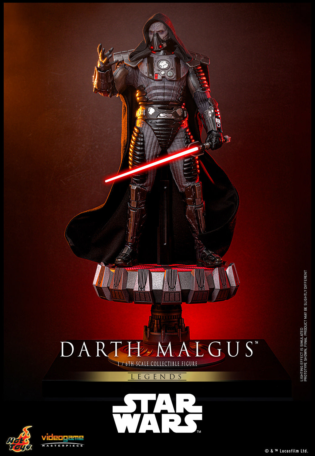 Pre-Order - Star Wars: The Old Republic VGM70 Darth Malgus 1/6th Scale Collectible Figure