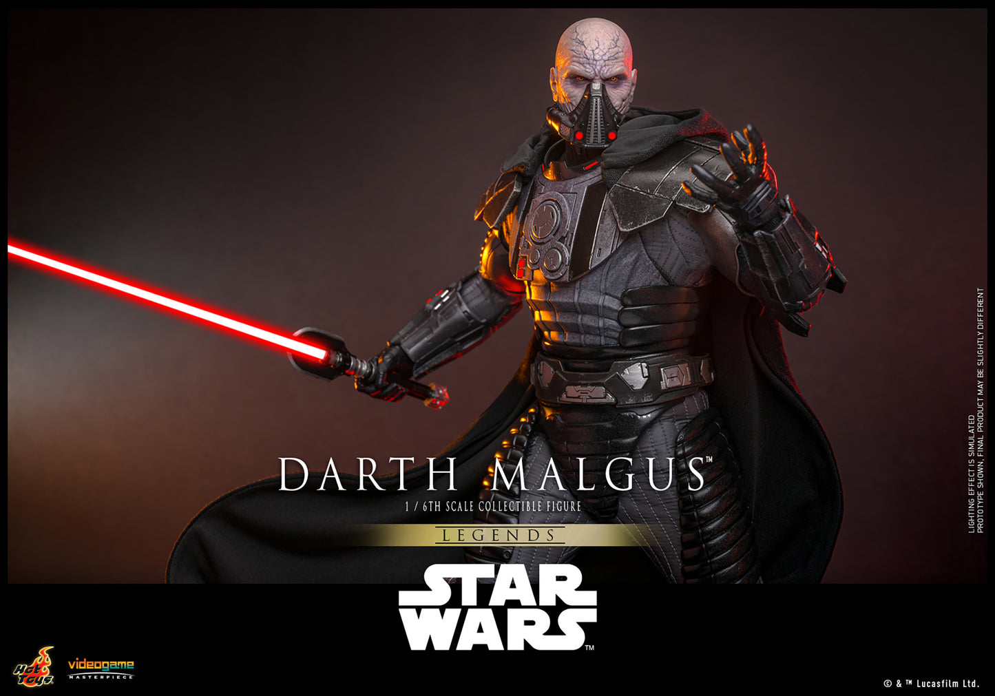 Pre-Order - Star Wars: The Old Republic VGM70 Darth Malgus 1/6th Scale Collectible Figure