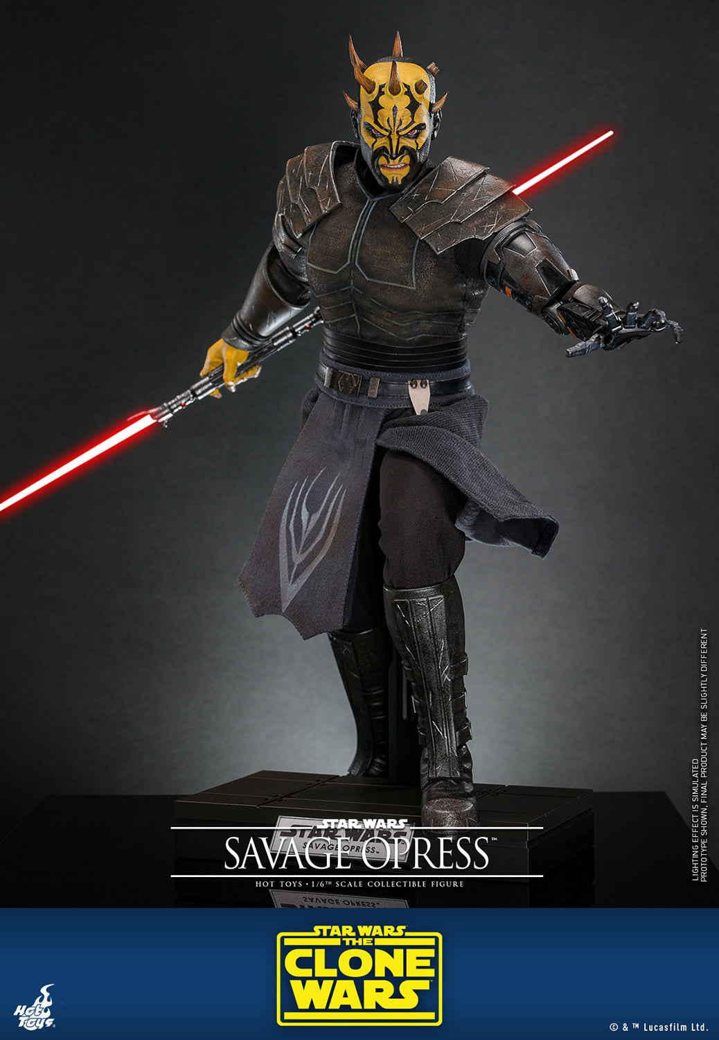 Pre-Order - Star Wars: The Clone Wars TMS136 Savage Opress 1/6th Scale Collectible Figure