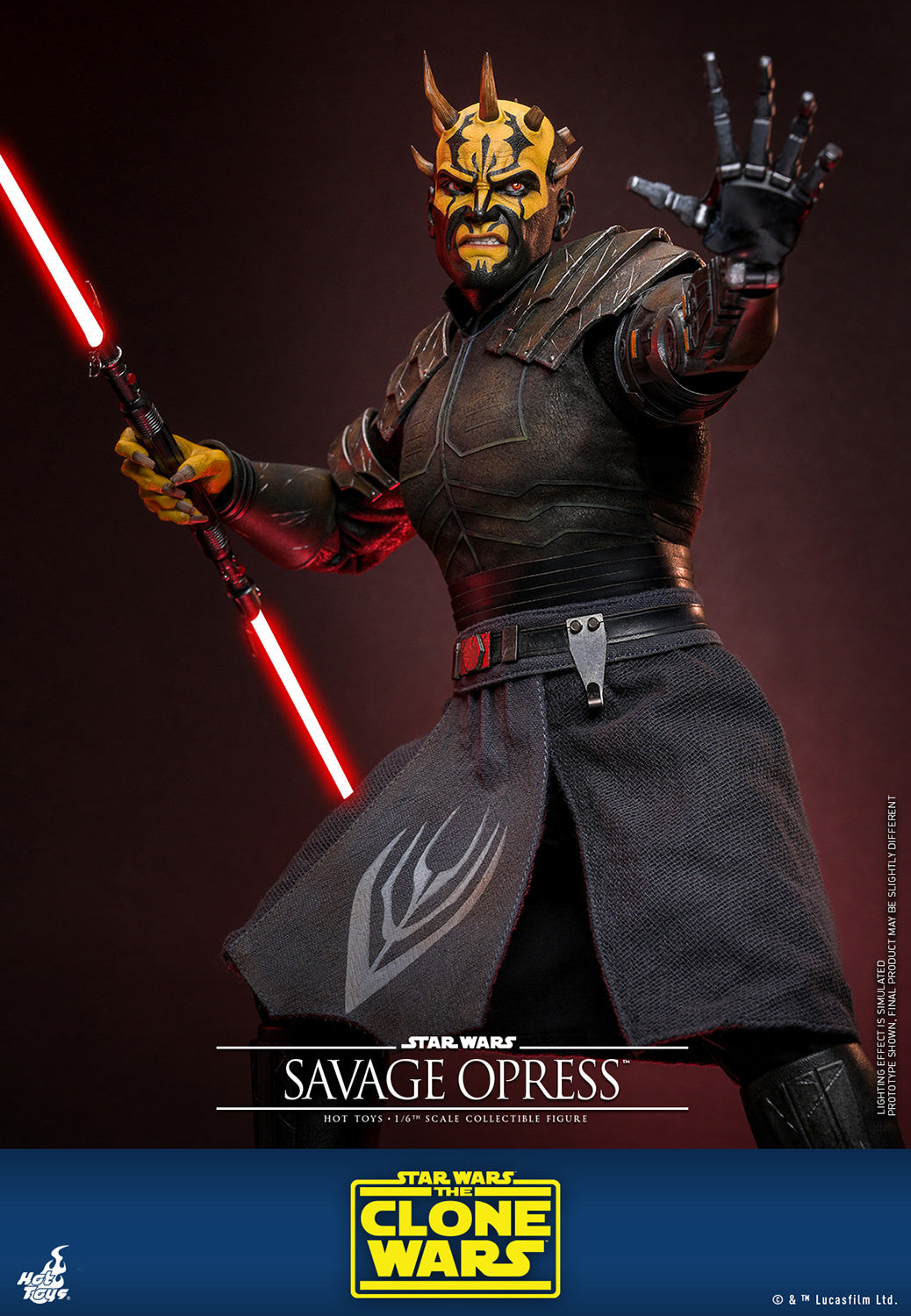 Pre-Order - Star Wars: The Clone Wars TMS136 Savage Opress 1/6th Scale Collectible Figure