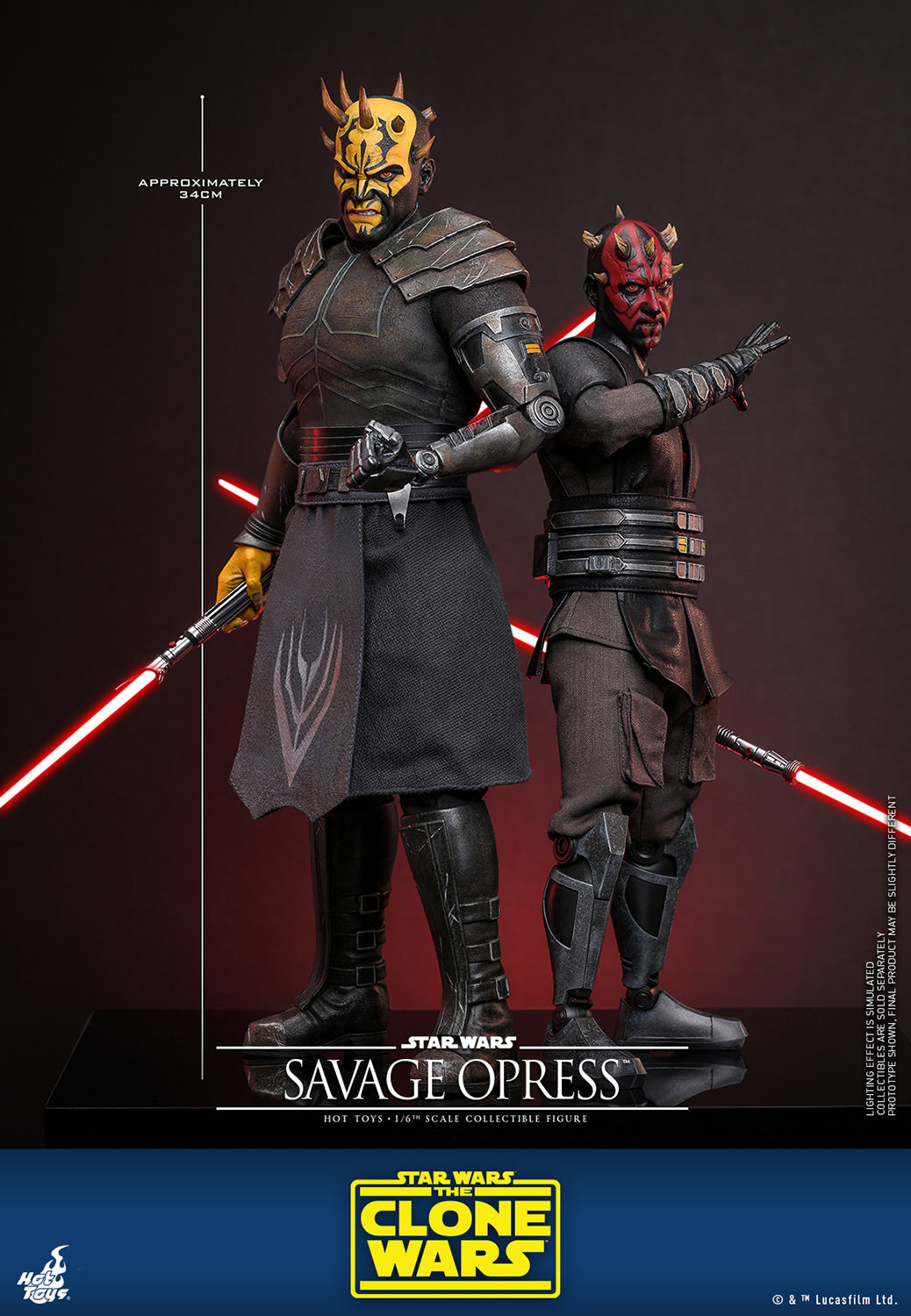 Pre-Order - Star Wars: The Clone Wars TMS136 Savage Opress 1/6th Scale Collectible Figure