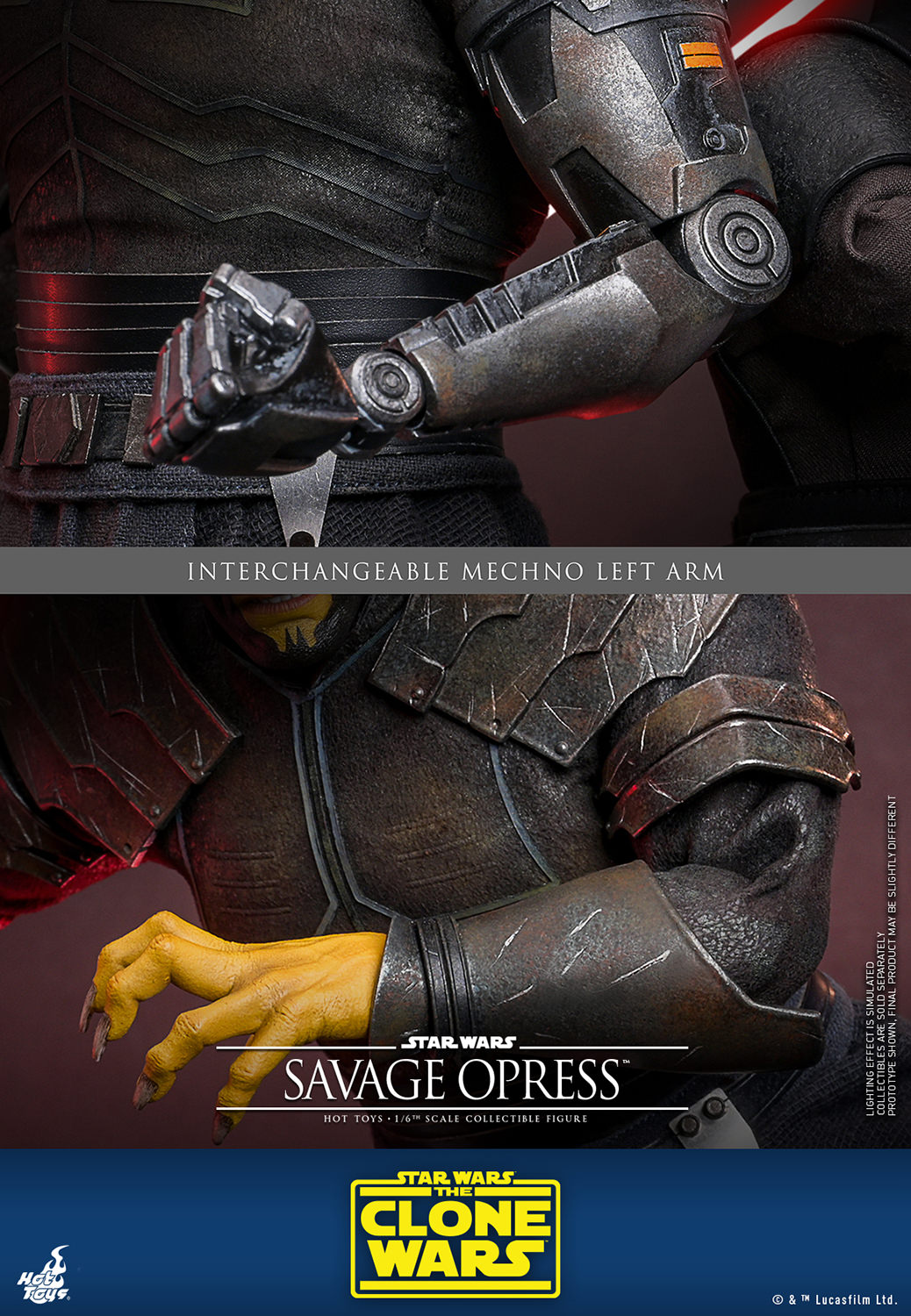 Pre-Order - Star Wars: The Clone Wars TMS136 Savage Opress 1/6th Scale Collectible Figure