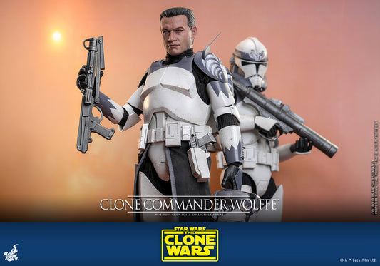 Pre-Order - Star Wars: The Clone Wars TMS141 Clone Commander Wolffe 1/6th Scale Collectible Figure