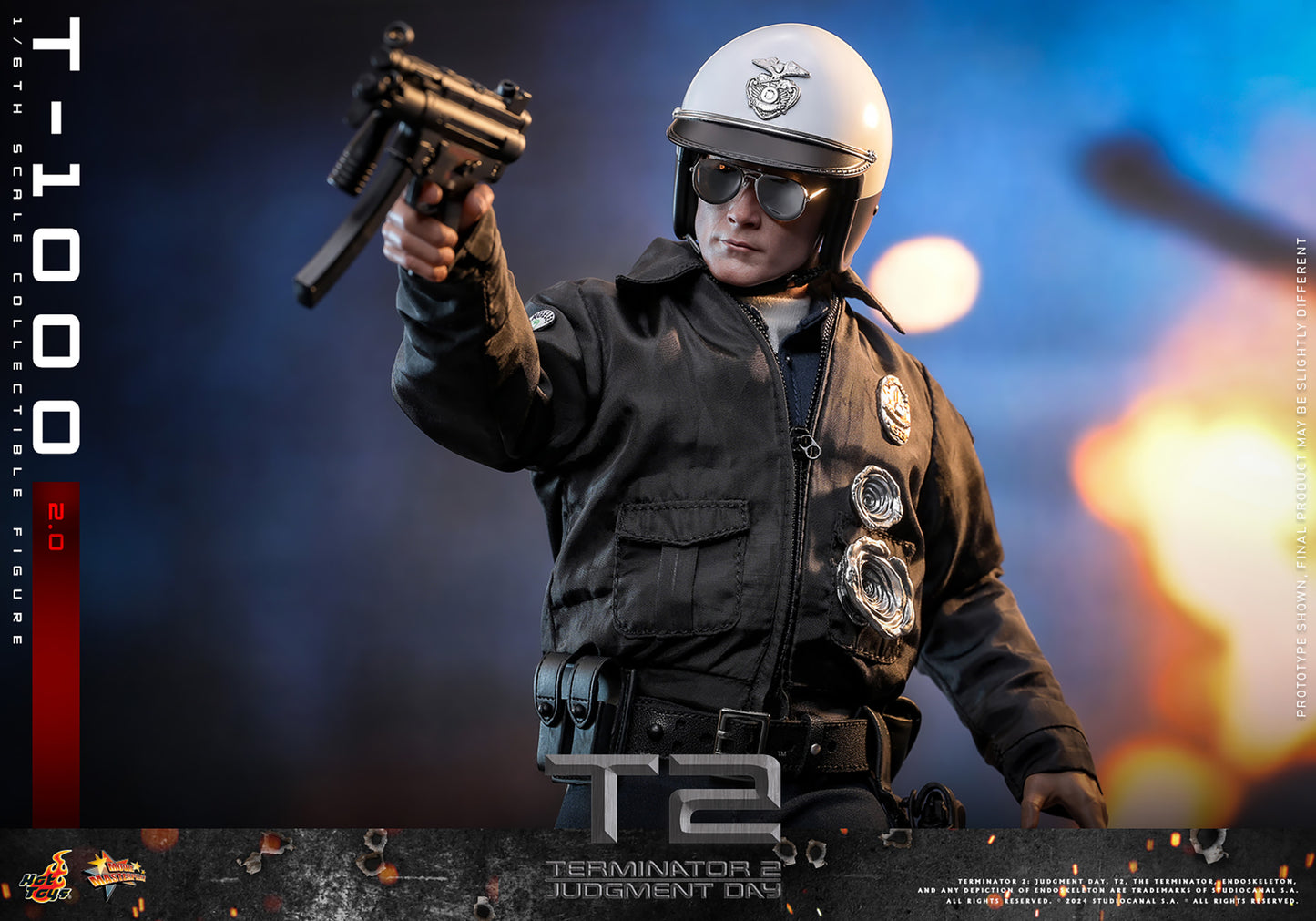 Pre-Order - Terminator 2: Judgment Day MMS774 T-1000 (2.0) 1/6th Scale Collectible Figure