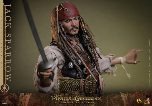 PRE-ORDER - Pirates of the Caribbean: Dead Men Tell No Tales DX38 Captain Jack Sparrow (Deluxe Ver.) 1/6th Scale Collectible Figure